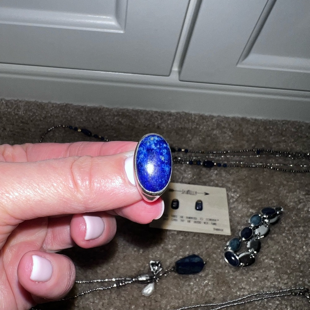 Blue and Silver Jewelry Bundle